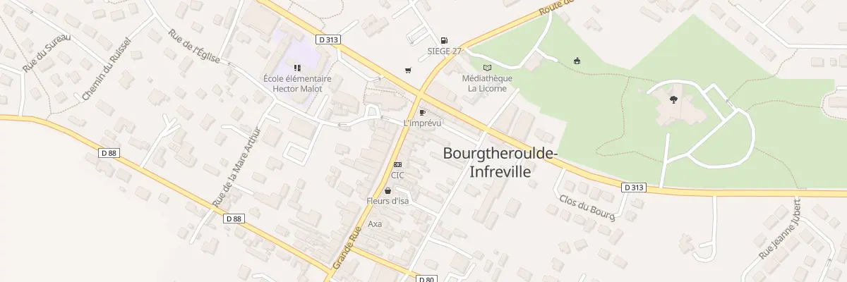Plan du 39 Gr Grande Rue à Grand Bourgtheroulde