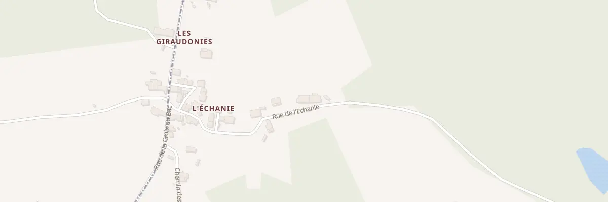 Plan du 4 Rue de l’Echanie à Dournazac