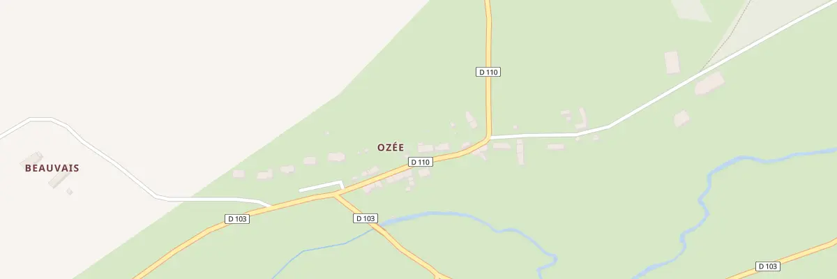 Plan du 16 Ozée à Arcisses