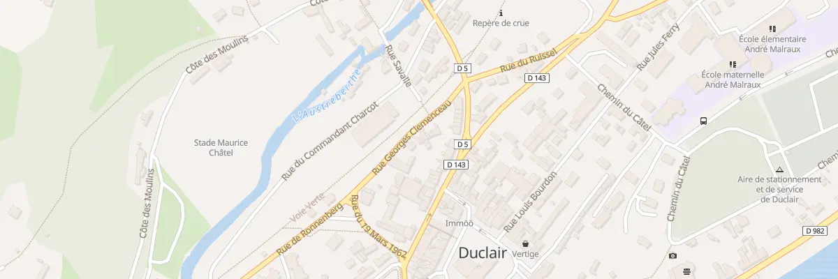 Plan du 186 Rue Georges Clemenceau à Duclair