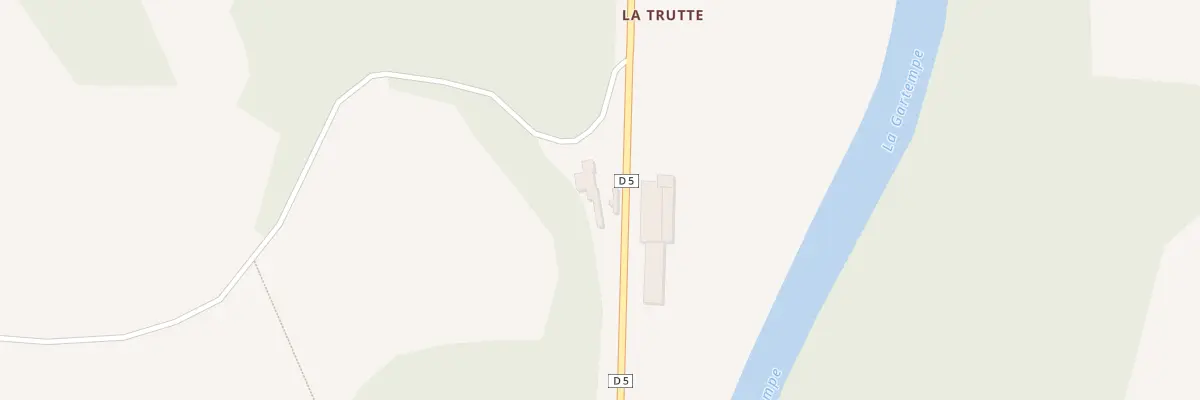 Plan du 5362 La Trutte à Saulgé