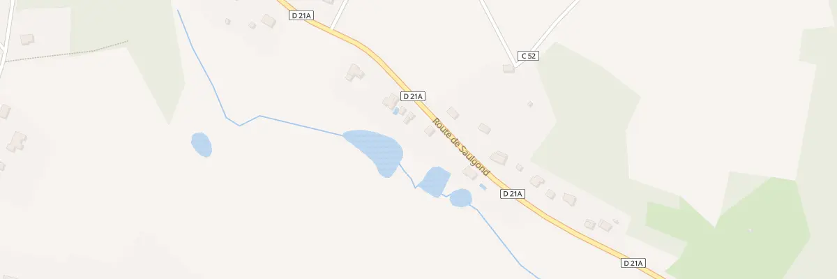 Plan du 545 Rte de Saulgond à Saint-Junien