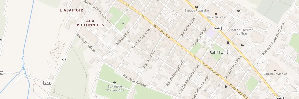 Plan du 5 Rue du Foirail à Gimont