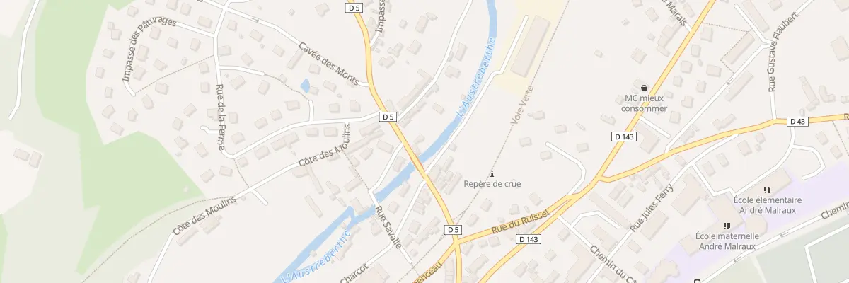 Plan du 184 Rue Louis Pasteur à Duclair