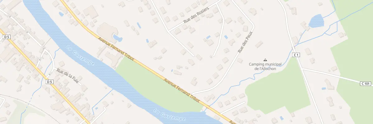 Plan du 20 Rue des Iris à Montmorillon