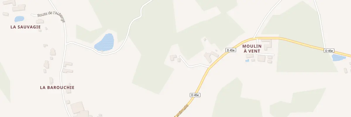 Plan du 144 Moulin A Vent à Bassillac et Auberoche