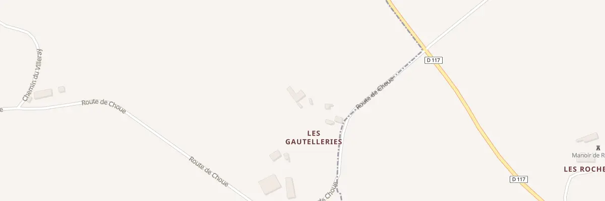 Plan du 3 Les Gautelleries à Baillou
