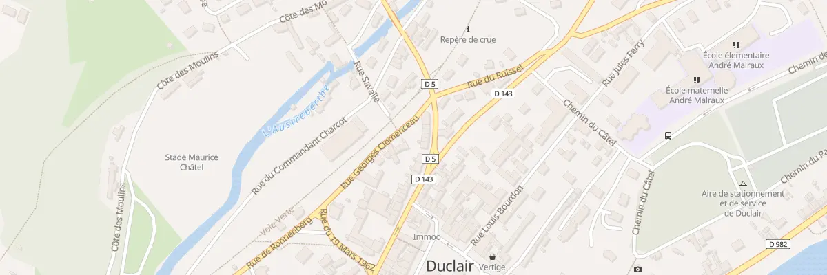 Plan du 25 Rue Louis Pasteur à Duclair