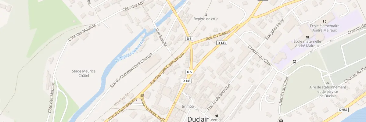 Plan du 5366 Rue Louis Pasteur à Duclair