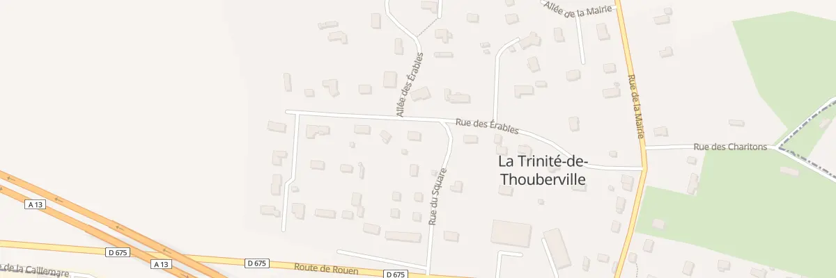 Plan du 15A Rue des Erables à La Trinité-de-Thouberville