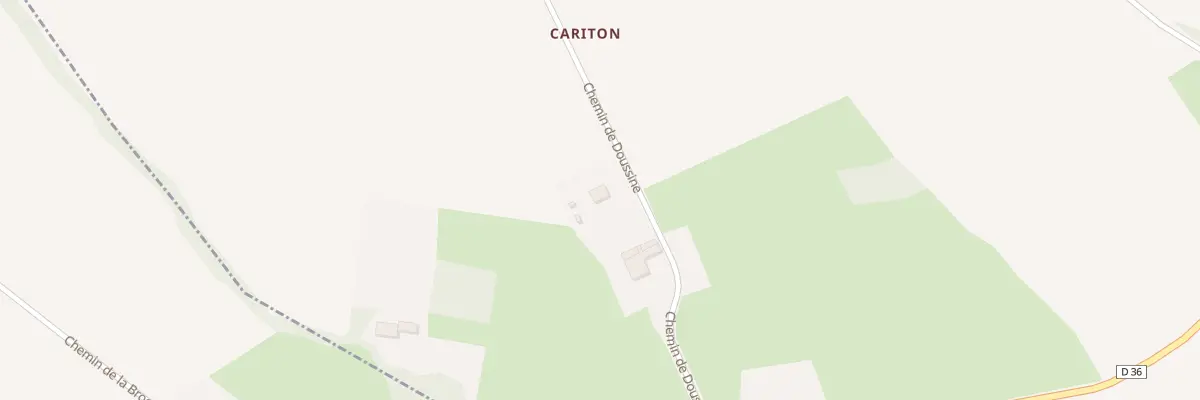 Plan du 55A Cariton à Eoux