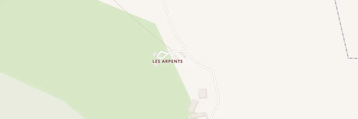 Plan du 1 Les Arpents à Champrond-en-Perchet