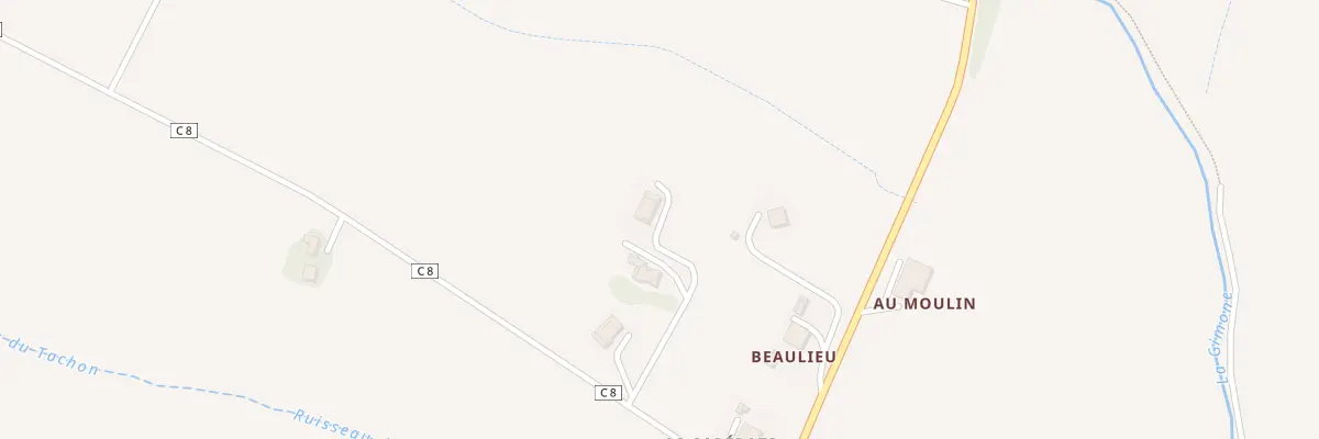 Plan du 5033B A Larroque à Escornebœuf