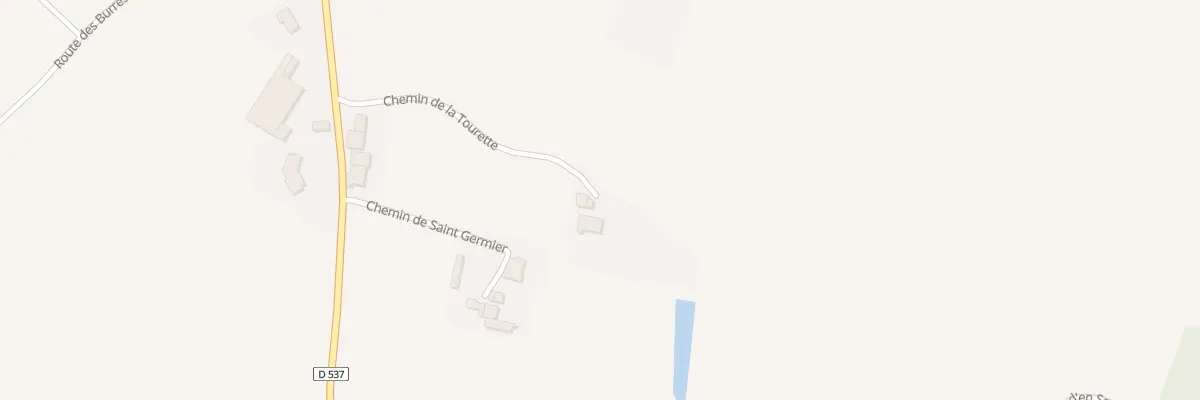 Plan du 228 Chem de la Tourette à Espaon