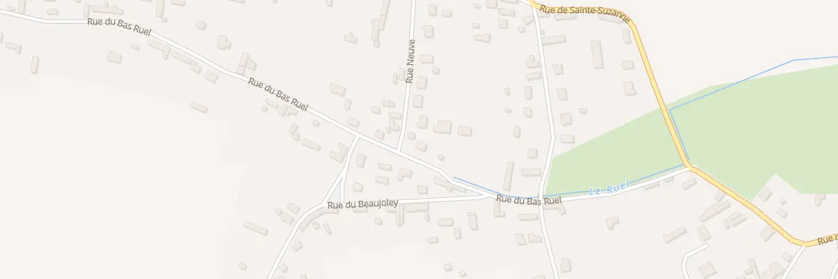 Plan du 4 Rue du Bas Ruel à Breteuil