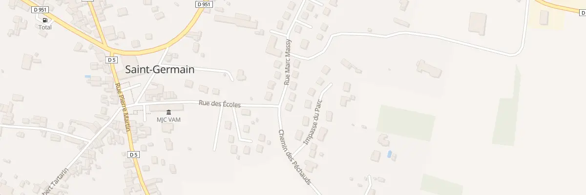 Plan du 5389 Le Clos de l’Ecu à Saint-Germain
