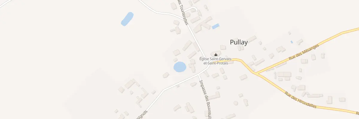 Plan du 4 Rue des Rossignols à Pullay