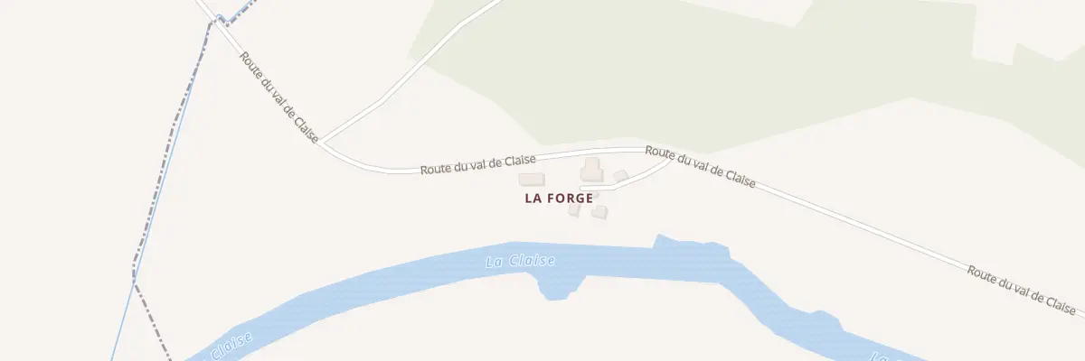 Plan du 5 La Forge à Boussay