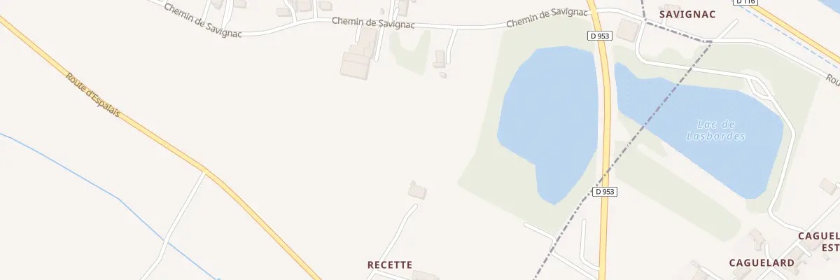 Plan du 7 Rte d’Espalais à Golfech