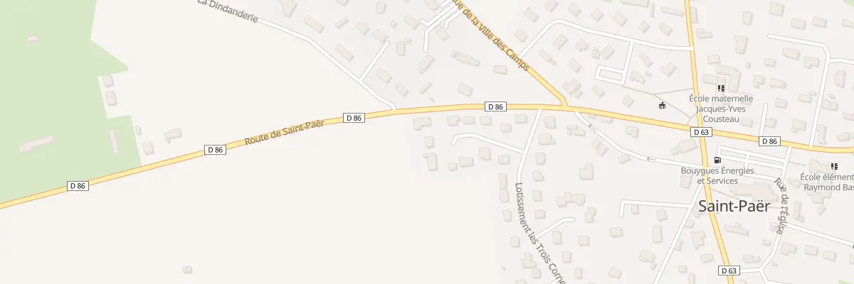 Plan du 5334 Plaine d’Aulnay à Saint-Paër