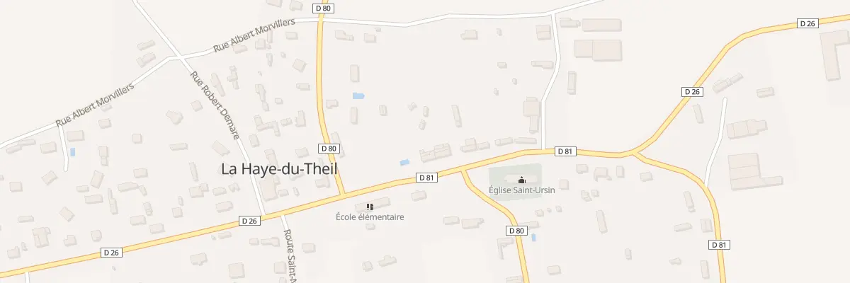 Plan du 57 Rte de Brionne à La Haye-du-Theil