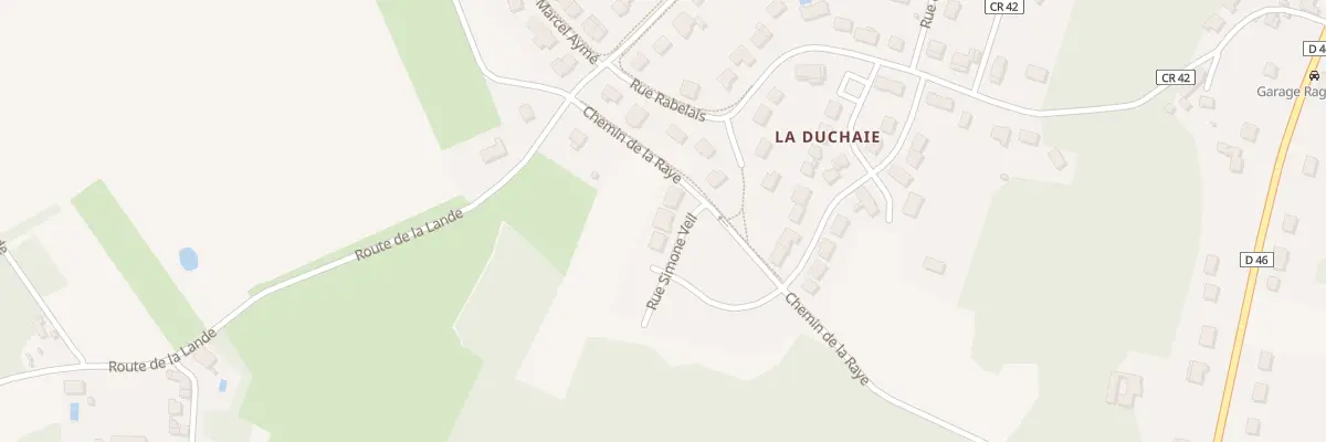Plan du 4 Rue Simone Veil à Reugny