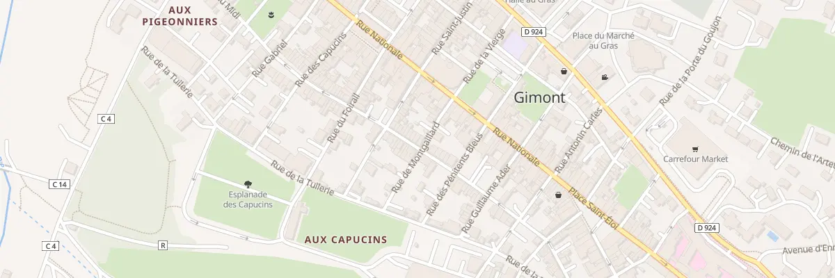 Plan du 47 Rue de la Combe du Midi à Gimont