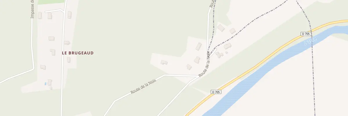 Plan du 715 Rte de la Noix à Sarliac-sur-l’Isle