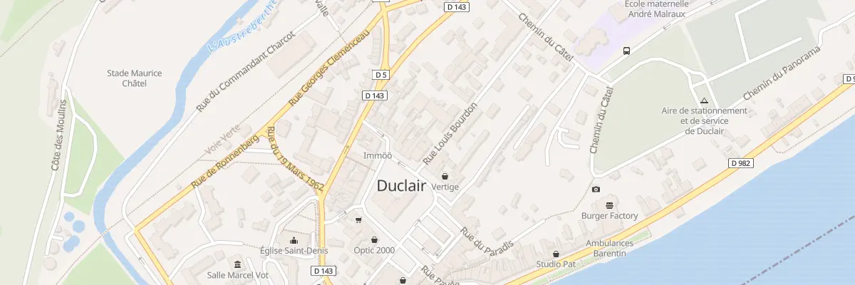 Plan du 29 Rue Louis Bourdon à Duclair