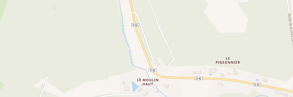 Plan du 150B Le Moulin Haut Est à Journiac