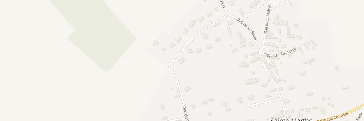 Plan du 11 Rue de Pommereuil à Bernay