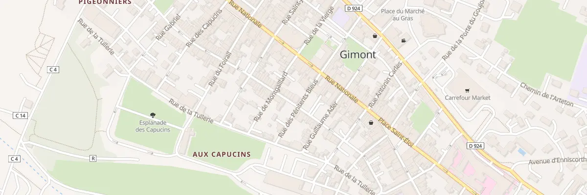 Plan du 57 Rue de la Combe du Midi à Gimont
