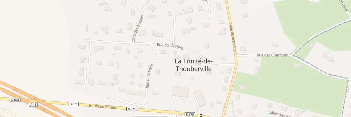 Plan du 11A Rue des Erables à La Trinité-de-Thouberville