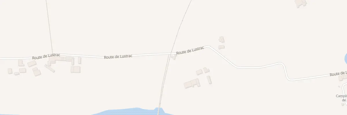 Plan du 1068 Rte de Lustrac à Trentels