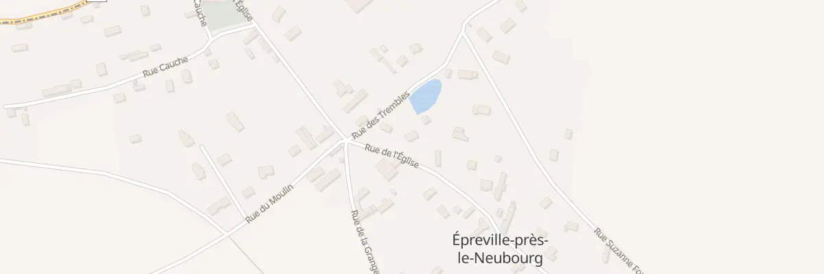 Plan du 20 Rue de l’Eglise à Épreville-près-le-Neubourg