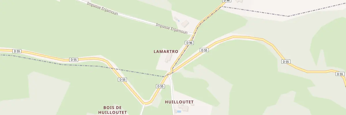 Plan du 21 Lamartro à Martisserre