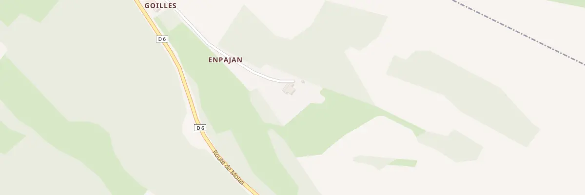 Plan du 22 Enpajan à Coueilles