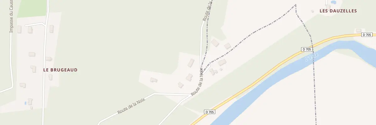 Plan du 769 Rte de la Noix à Sarliac-sur-l’Isle