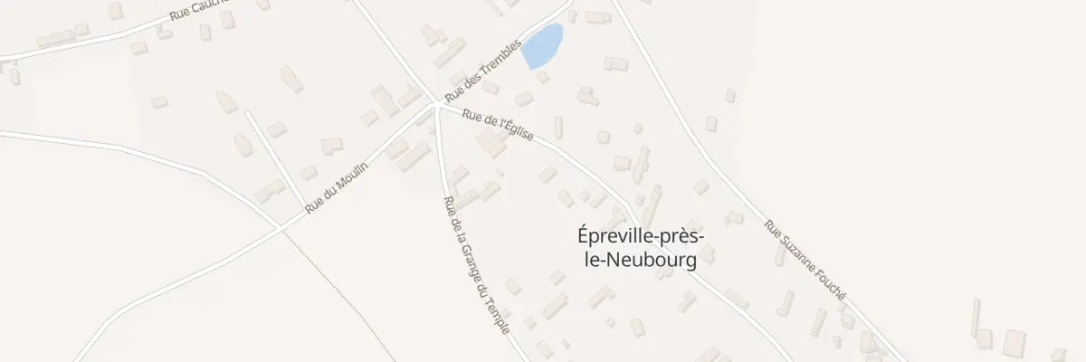 Plan du 21B Rue de l’Eglise à Épreville-près-le-Neubourg