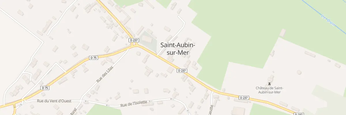 Plan du 9019 Rue de la Mairie à Saint-Aubin-sur-Mer