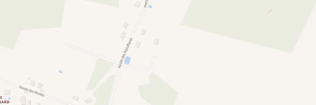 Plan du 755 Rte des Passiflores à La Douze
