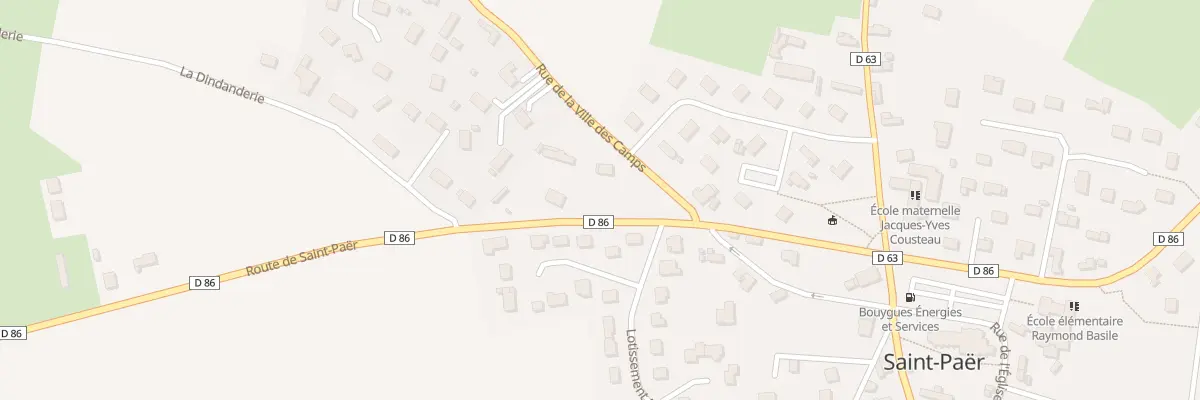 Plan du 57 La Dindanderie à Saint-Paër