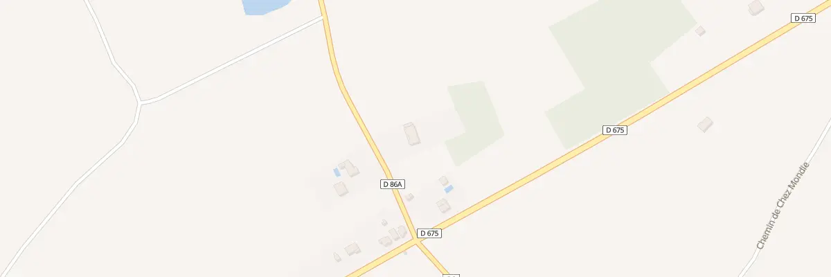 Plan du 51 Rue de la Croix de Cramaux à Chaillac-sur-Vienne
