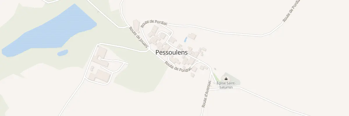 Plan du 5030 Au Village à Pessoulens