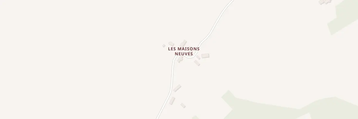 Plan du 4 Les Maisons Neuves à La Chapelle-Fortin