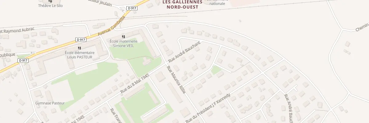 Plan du 4 Rue Andre Bauchant à Montoire-sur-le-Loir