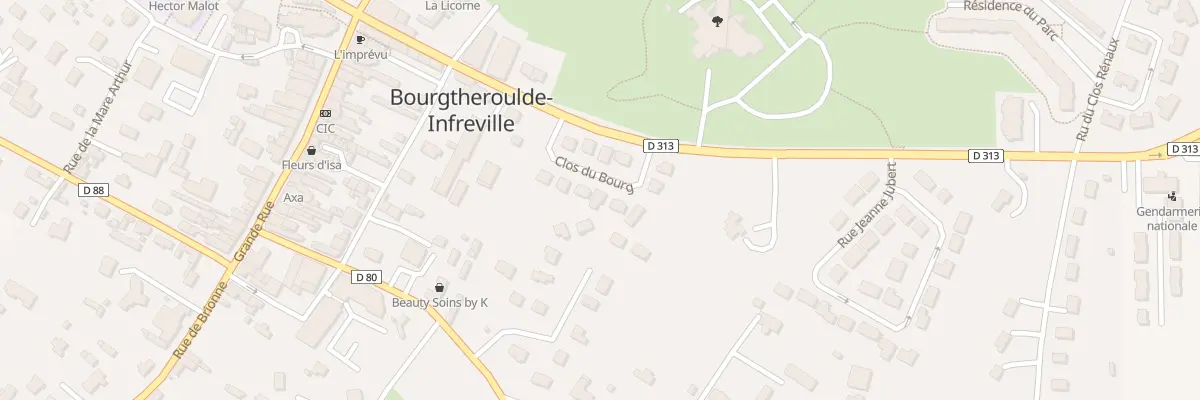 Plan du 8 Clos du Bourg à Grand Bourgtheroulde