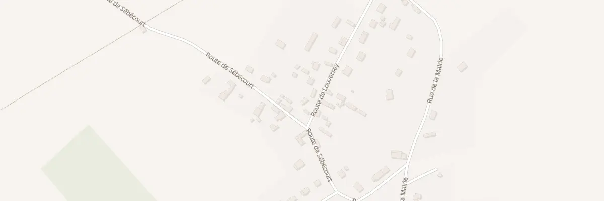 Plan du 1 Rte de Louversey à Sainte-Marthe