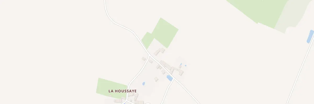 Plan du 288 La Houssaye à Villedômer