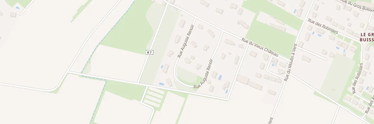 Plan du 6 Rue Auguste Renoir à Saint-Martin-le-Beau